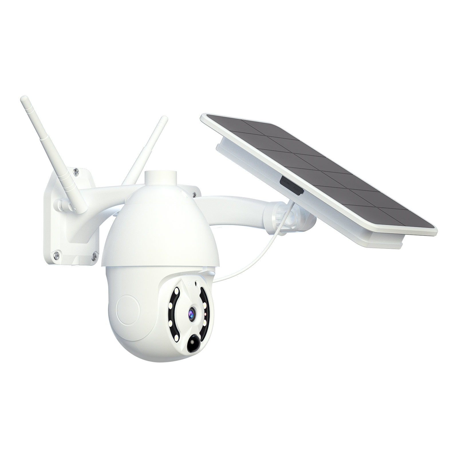 1080P solar surveillance camera wifi dome camera with low power consumption remote surveillance camera